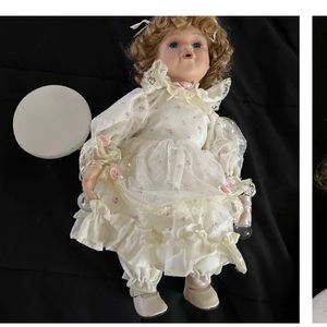 Vintage porcelain doll